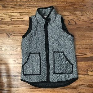 Herringbone vest